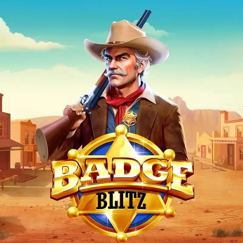 Badge Blitz game by Pragmatic Play – logo hosted on HugoBets Casino