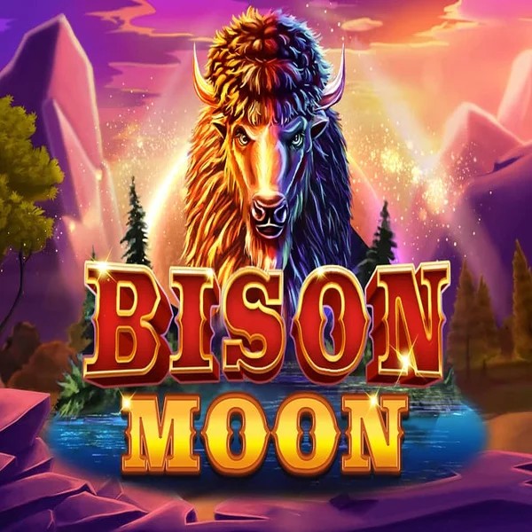 Bison Moon online game logo by Northern Lights Gaming on hugobet.eu.com