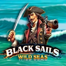 Black Sails Wild Seas logo by Infinity Dragon Studios at HugoBets Casino