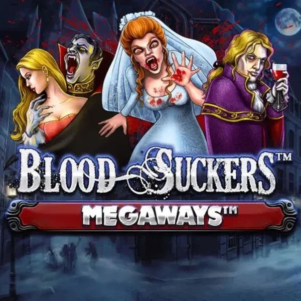 Blood Suckers Megaways logo by Red Tiger Gaming at HugoBets Casino