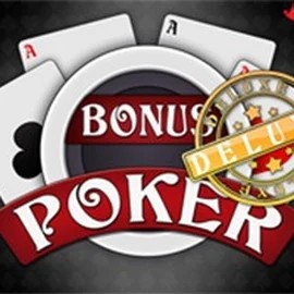 Try Bonus Poker Deluxe - 3 Hands slot by RTG (Reel Time Gaming) on hugobet.eu.com – logo image