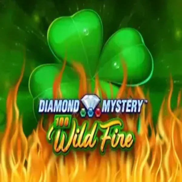 Diamond Mystery 100 Wild Fire slot logo by Greentube at HugoBets Casino