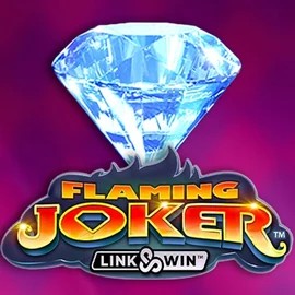 Flaming Joker Link and Win logo – Slots by Barstruck at HugoBets Casino