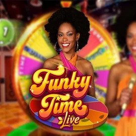 Funky Time logo by Evolution at HugoBets Casino