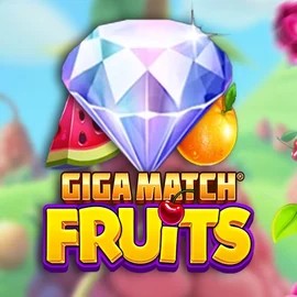 Giga Match Fruits online game logo by RubyPlay on hugobet.eu.com