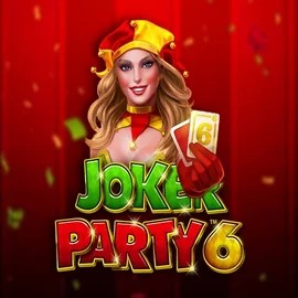 Joker Party 6 casino game by Greentube – featured logo at HugoBets Casino