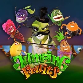 Jumping Fruits slot icon by Wazdan, available at HugoBets Casino