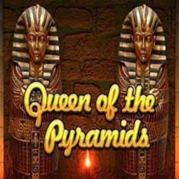Official Slots logo: Queen of the Pyramids by Playtech at HugoBets Casino